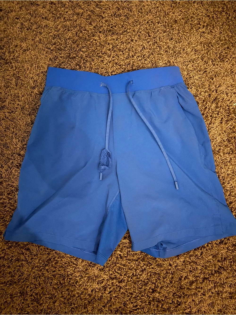 lululemon athletica Men's Royal Blue T.H.E linerless short 7”